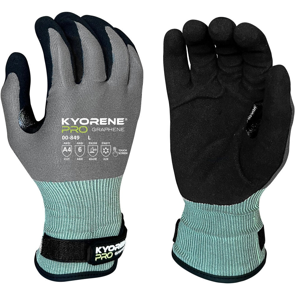 Cut, Puncture & Abrasion-Resistant Gloves: Kyorene Pro Kyorene Pro, Size Small, ANSI Cut A4, ANSI Puncture 4, Microfoam Nitrile, Kyorene & Graphene