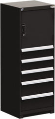 Modular Steel Storage Cabinet: 30" Wide, 21" Deep, 60" High