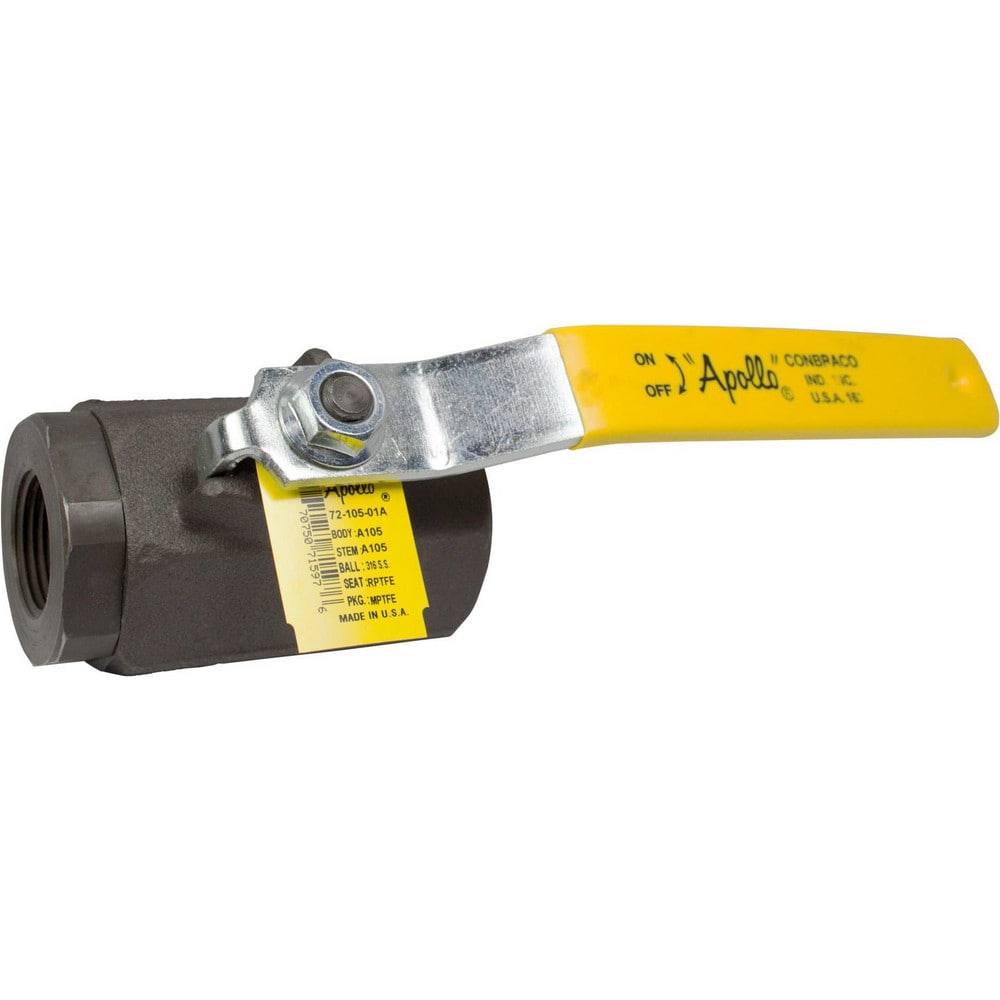 Standard Manual Ball Valve: 1/2" Pipe, Full Port