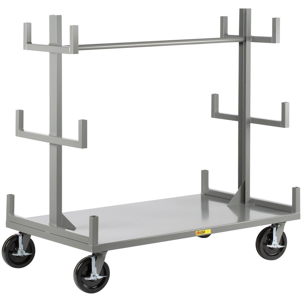 Bar, Panel & Platform Trucks; Truck Type: Bar Rack Truck; Load Capacity: 5000 Lb; Platform Profile: Flushed; Platform Style: Solid