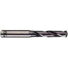 Screw Machine Length Drill Bit: 9.40 mm Dia, 140 deg Point, Solid Carbide