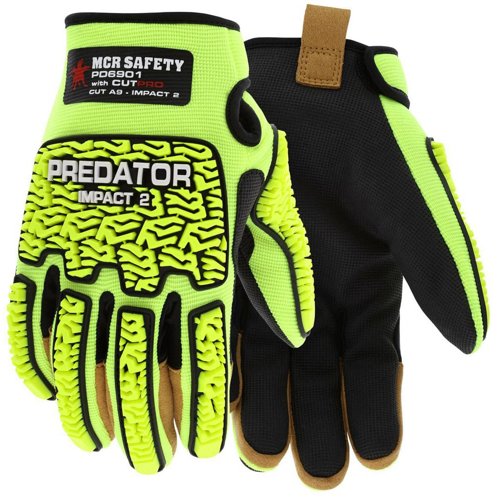 Cut, Puncture & Abrasion-Resistant Gloves: Predator PD6901, Size Small, ANSI Cut A9, ANSI Puncture 3, MaxGrid, MaxGrid