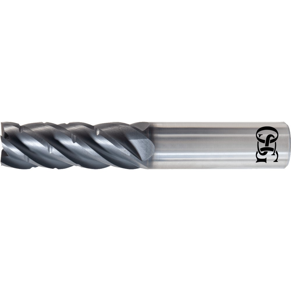 Roughing & Finishing End Mills; Mill Diameter (Fractional Inch): 3/8; Flute Type: Chipbreaker; Number Of Flutes: 7; End Mill Material: Solid Carbide; Length of Cut (Inch): 1-1/8; Coating/Finish: EXO