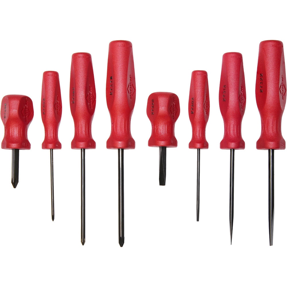 Screwdriver Sets; Screwdriver Types Included: Phillips , Slotted; Container Type: Box; Tether Style: Not Tether Capable