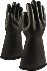 Rubber Linesman Gloves: Novax Class 0, 14" Long