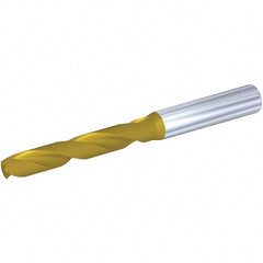 Jobber Drill: 4.09 mm Dia, 140 deg Point, Solid Carbide