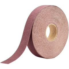 Shop Roll:  6" Wide,  50.00 Yd Long,  80 Grit,  Aluminum Oxide