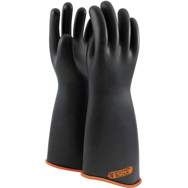 Rubber Linesman Gloves: Novax Class 4, 18" Long