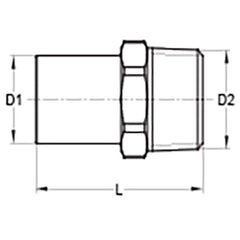 Brand: Merit Brass / Part #: MB22920