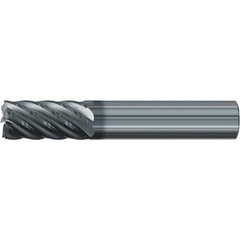 Roughing & Finishing End Mills; Mill Diameter (Fractional Inch): 1/4; Flute Type: Spiral; Number Of Flutes: 7; End Mill Material: Solid Carbide; Length of Cut (Inch): 3/4; Coating/Finish: AlCr