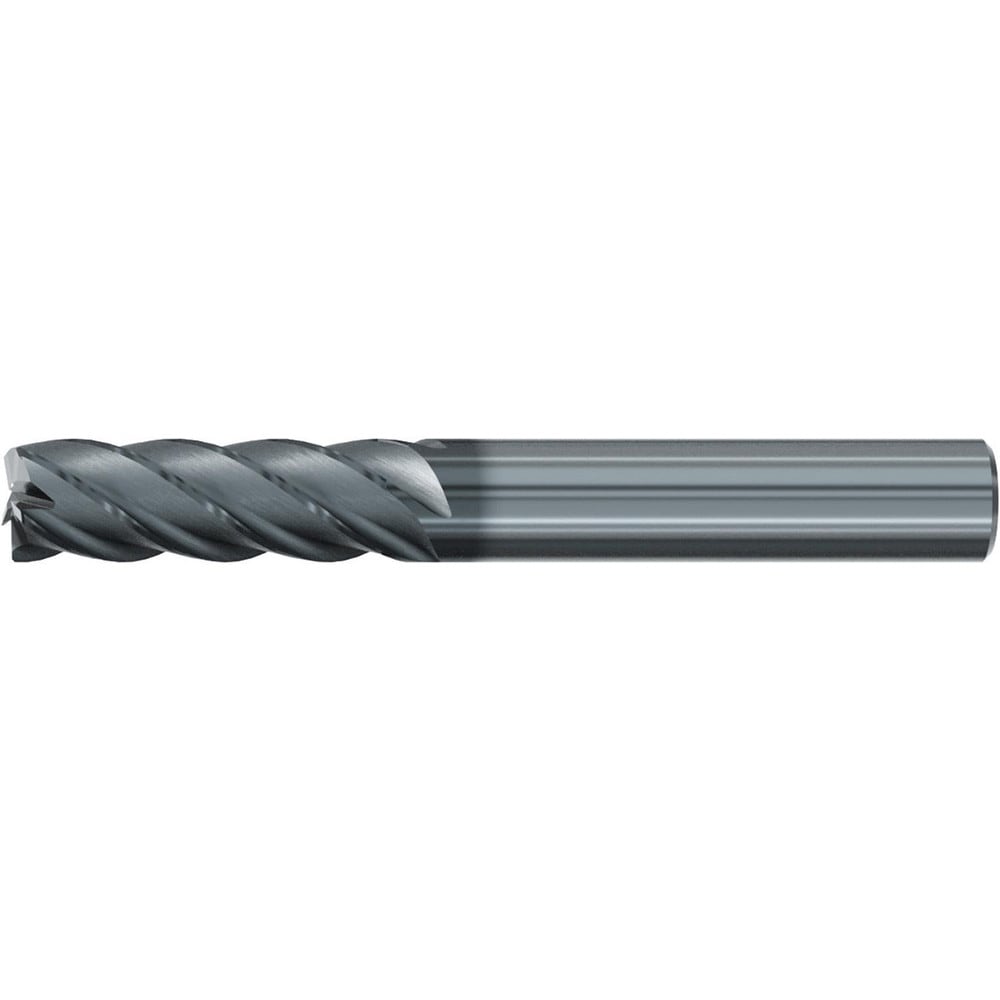 Roughing & Finishing End Mills; Mill Diameter (Fractional Inch): 5/8; Flute Type: Spiral; Number Of Flutes: 5; End Mill Material: Solid Carbide; Length of Cut (Inch): 2-1/4; Coating/Finish: AlCr