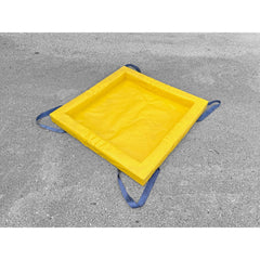 Collapsible Berms & Pools; Type: Containment Berm; Material: 31 mil EVA; Width (Feet): 5.00; Height (Feet): 0.300; Pool Color: Yellow