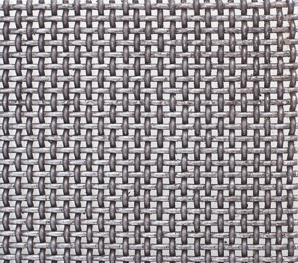 Wire Cloth: 0.023 x 0.0165" Wire Dia, Stainless Steel