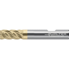 Square End Mill: 0.6250" Dia, 1.2500" LOC, 5 Flute, Solid Carbide