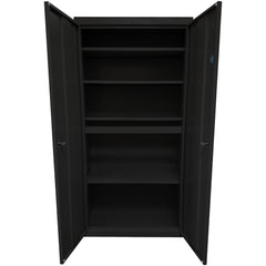 Steel Steel Storage Cabinet Cabinet: 36" Wide, 18" Deep, 72" High