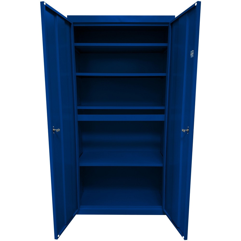 Steel Steel Storage Cabinet Cabinet: 36" Wide, 24" Deep, 78" High