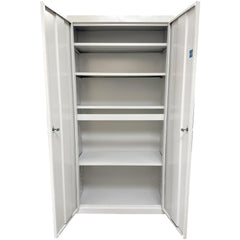 Steel Steel Storage Cabinet Cabinet: 36" Wide, 24" Deep, 72" High