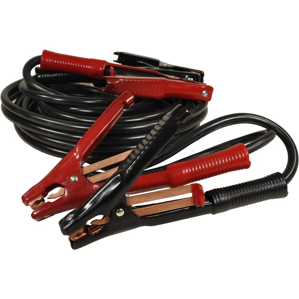 Booster Cables; Cable Type: Booster Cable; Wire Gauge: 4 AWG; Wire Material: Copper; Cable Length: 25.000; Function: Heavy-Duty Booster Cable; Cable Color: Red, Black