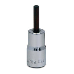 Hand Hex & Torx Bit Sockets; Socket Type: Hex Bit; Drive Size (Fractional Inch): 1/4; Torx Size: T27