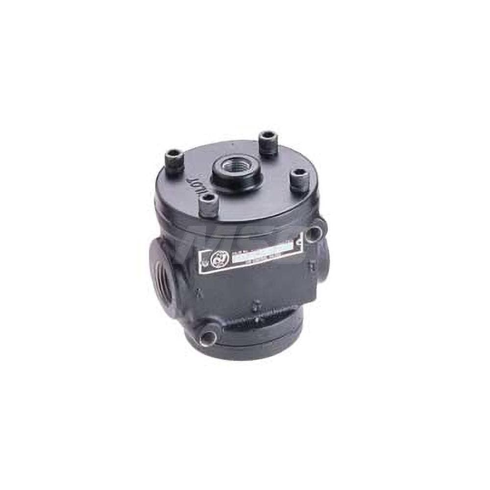 Direct-Operated Solenoid Valves; Pressure: 300; Number of Positions: 2 Position; Actuator Type: Air, Air Pilot/Spring; Return Type: Spring; Description: Poppet Valve Prospector Series 2/2 NC valve Air/Spring return, 1/2" NPT Ports