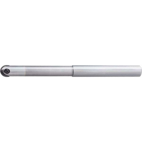 Indexable Ball Nose End Mill: 8 mm Cut Dia, Solid Carbide, 120 mm OAL