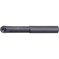 Indexable Ball Nose End Mill: 25 mm Cut Dia, High Speed Steel, 38 mm OAL