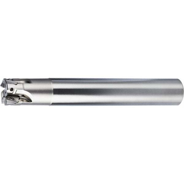 Indexable Square-Shoulder End Mill: PSE15R125SA125-2L, 1-1/4" Cut Dia, 3.543" Max Depth of Cut, 1-1/4" Dia Cylindrical Shank