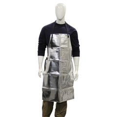 Bib Apron:  Aluminized Rayon,  39" OAL