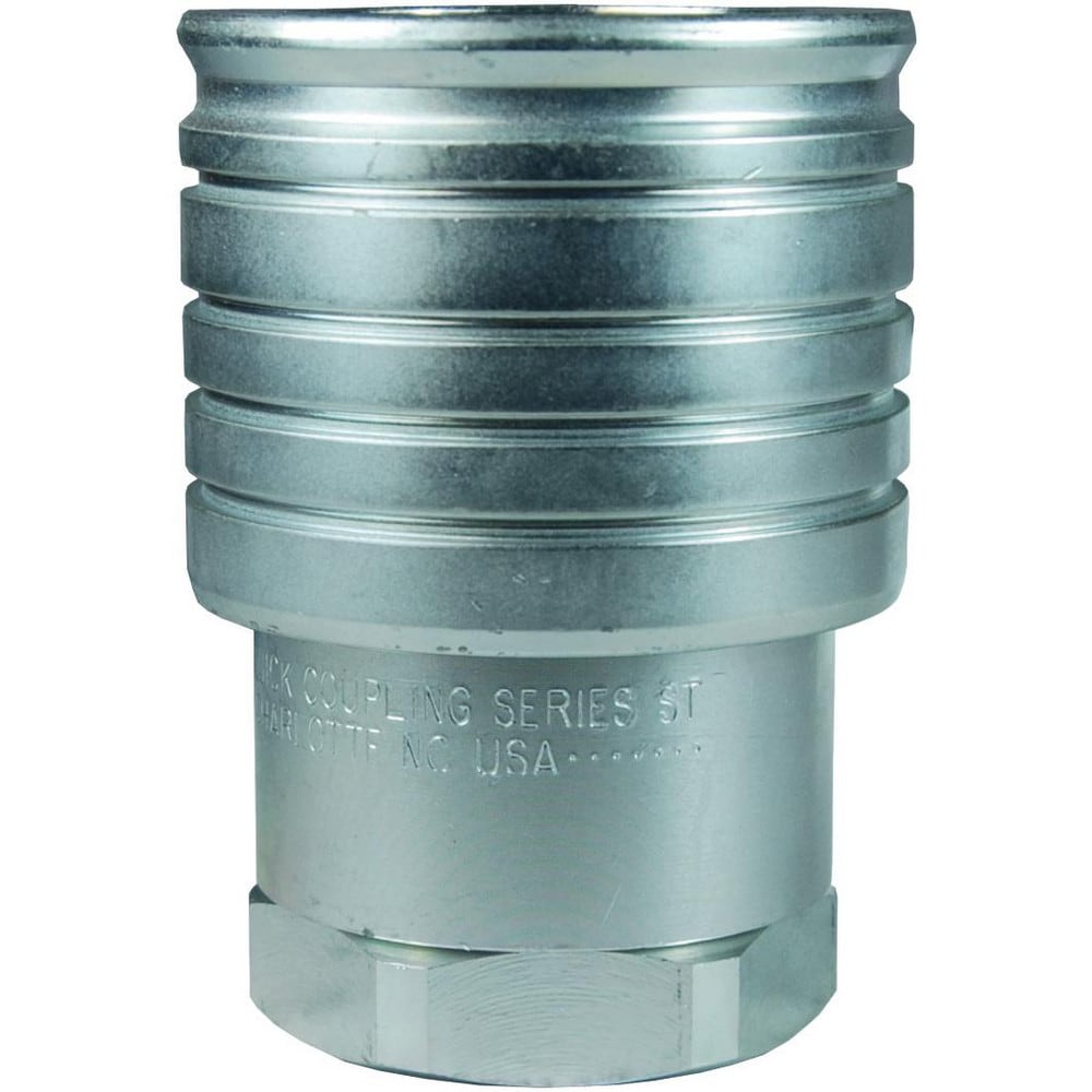 Hydraulic Hose Fittings & Couplings; Type: ST-Series Heavy Duty Flushface Female Threaded Coupler; Fitting Type: Coupler; Hose Inside Diameter (Decimal Inch): 0.5000; Hose Size: 1/2