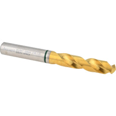 Screw Machine Length Drill Bit: 25/64" Dia, 130 deg Point, Cobalt