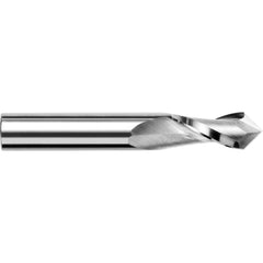 Drill Mills; Mill Diameter (Inch): 1/4; Mill Diameter (Decimal Inch): 0.2500; Length of Cut (Inch): 3/4; Number Of Flutes: 2; End Mill Material: Solid Carbide; Shank Diameter (Inch): 1/4