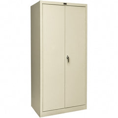 Combination Storage Cabinet: 48" Wide, 18" Deep, 78" High