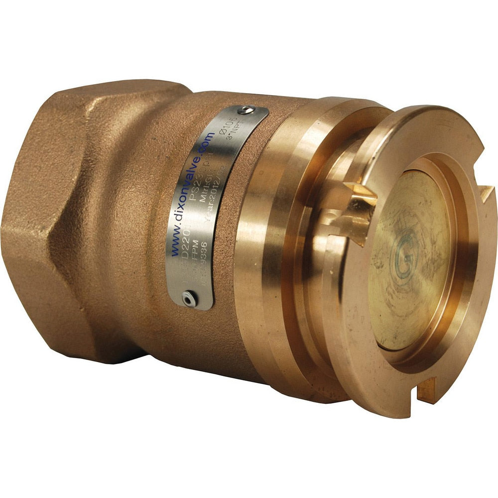 Reusable Hose Fittings; Type: Adapter; Thread Size: 2 in; Material: Brass; Thread Standard: NPT; Connection Type: Threaded