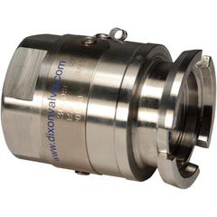 Reusable Hose Fittings; Type: Adapter; Thread Size: 1 in; Material: Stainless Steel; Thread Standard: NPT; Connection Type: Threaded