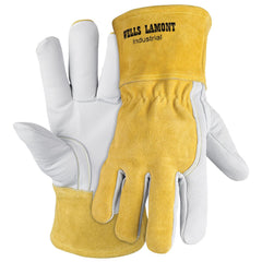 Welding Gloves: Wells Lamont Size Small, Leather, Pair, for MIG Welding