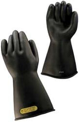 Rubber Linesman Gloves: Novax Class 2, Size Large, 14" Long