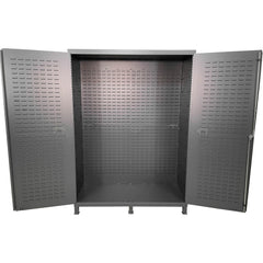 Modular Steel Storage Cabinet: 60" Wide, 24" Deep, 84" High