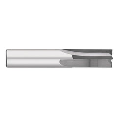 Square End Mill: 1" Dia, 1-1/2" LOC, 4 Flute, Solid Carbide