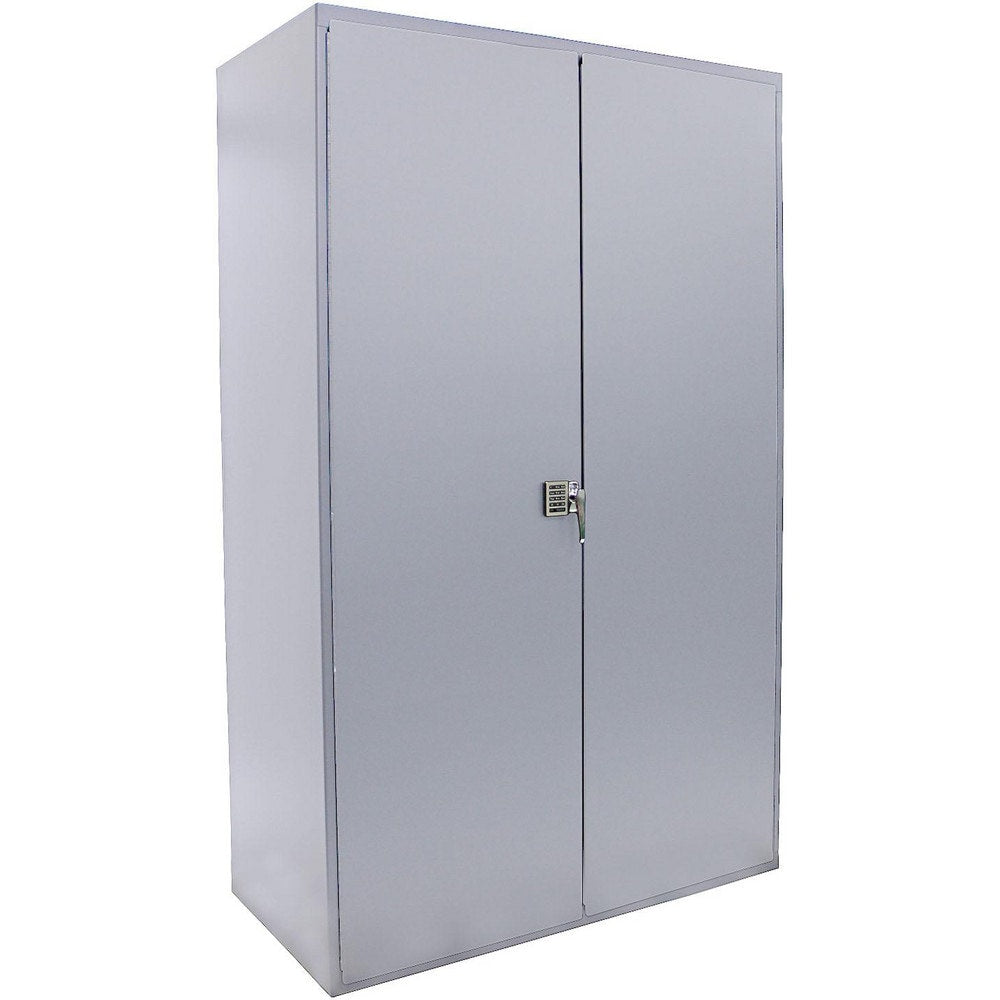 Steel Locking & Storage Cabinet: 36" Wide, 78" High