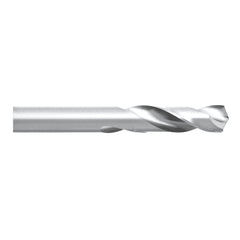 Screw Machine Length Drill Bit: 5/64" Dia, 135 deg Point, HSS