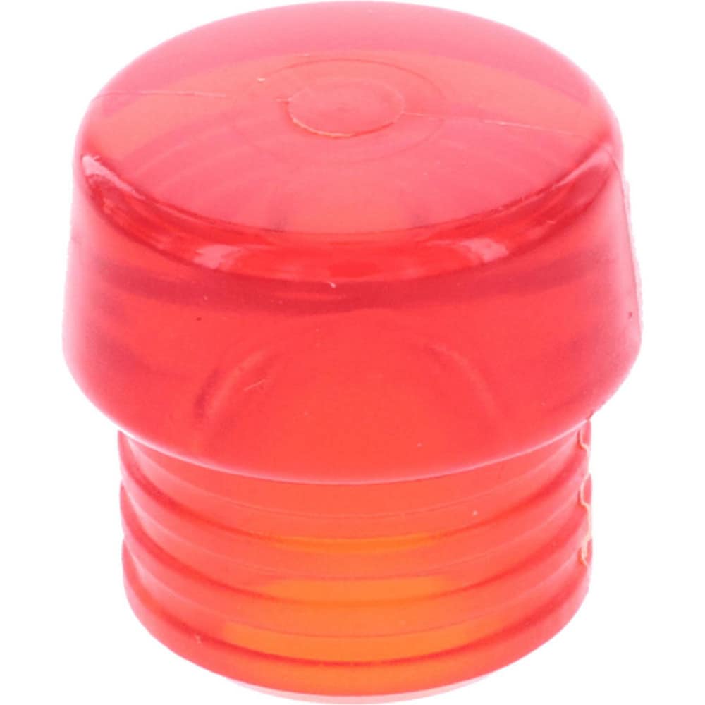 Replacement Heads & Faces; Tip Type: Replacement; Material: Cellulose Acetate; Tip Diameter (Decimal Inch): 1.2000; Color: Red; Mount Type: Clamping Head