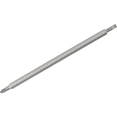 Slotted Screwdriver Bits; Blade Width (mm): 6 mm; Blade Thickness: 0.8 in; Drive Size (Inch): 0.25 in; Material: Steel; Blade Thickness (Decimal Inch): 0.8 in; Overall Length (Inch): 8.70