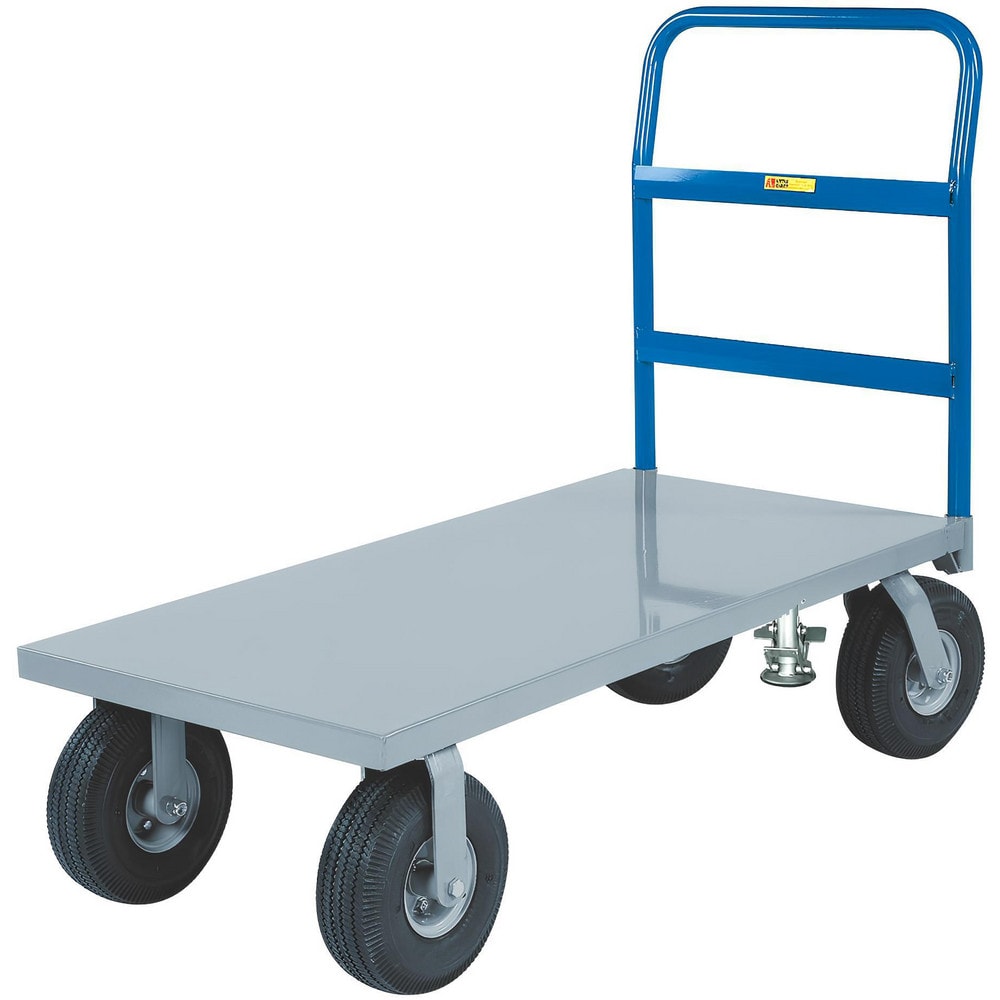 Cushion-Load Platform Truck: 12-1/2" High, 60" Long, 30" Wide