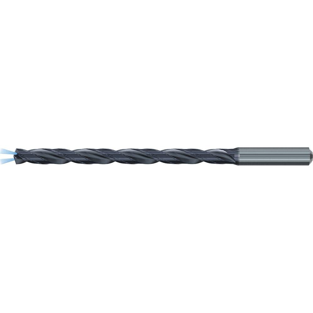 Extra Length Drill Bit:  0.1248",  140 &deg,  Solid Carbide