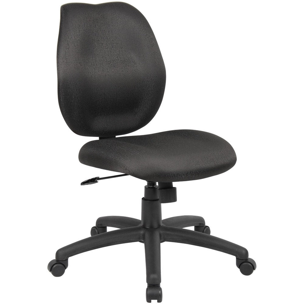 Task Chair:  Task Fabric,  Adjustable Height,  Black