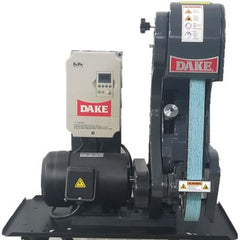 Belt Sanding Machines; Belt Length (Inch): 60; Belt Width: 1.5 in; Phase: Single; Voltage: 110V; Belt Orientation: Vertical; Belt Speed: 8000 ft/min; Horsepower: 1.5000; Overall Height: 23 in