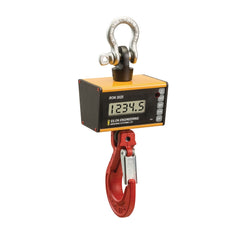 Crane Scales & Hanging Scales; Type: Crane Scale w/1" Display; Capacity (Lb.): 6400.00; Capacity (kg): 2902.9912; Display Type: 6 Digit LCD, 5 Digit LCD; Scale Type: Crane Scale