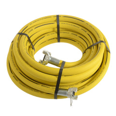 3/4" X 50' YELLOW 300 PSI JACKHAMMER HOSE COUPLED W/  UC