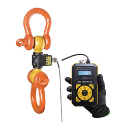 Crane Scales & Hanging Scales; Type: Shackle Type Wired Dynamometer; Capacity (Lb.): 80000.00; Capacity (kg): 36287.3896; Display Type: 6 Digit LCD; Scale Type: Dynamometer