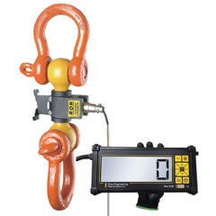 Crane Scales & Hanging Scales; Type: Shackle Type Wired Dynamometer; Capacity (Lb.): 50000.00; Capacity (kg): 22679.6185; Display Type: 6 Digit LCD, 5 Digit LCD; Scale Type: Dynamometer